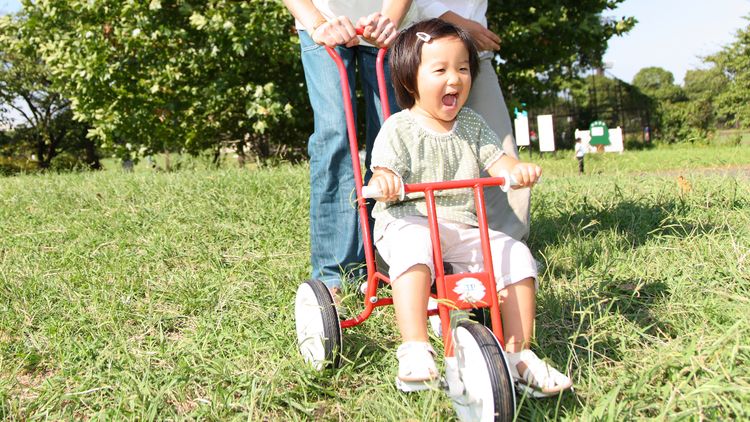 ベビーカー代わり トップ 三輪車