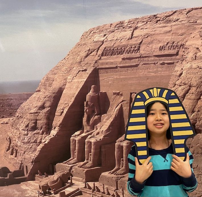 アブシンベル神殿 古代オリエント美術館 田中環子