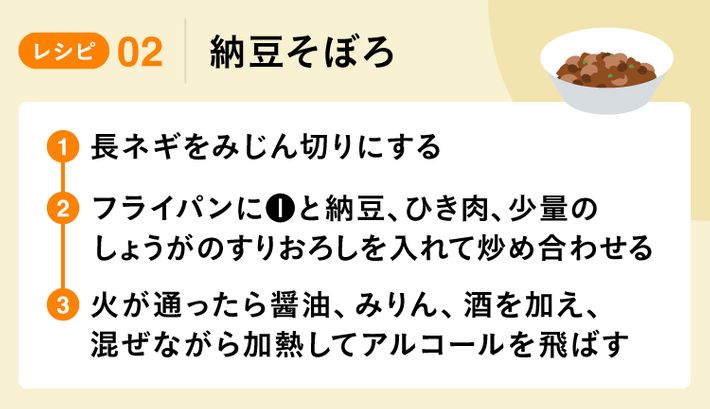 納豆そぼろの作り方