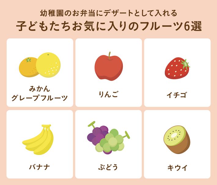 子どもたちお気に入りのフルーツ6選