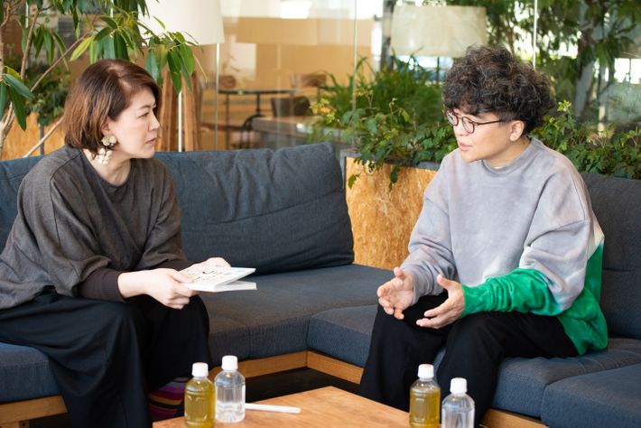 左にハラユキさん、右に星野さん