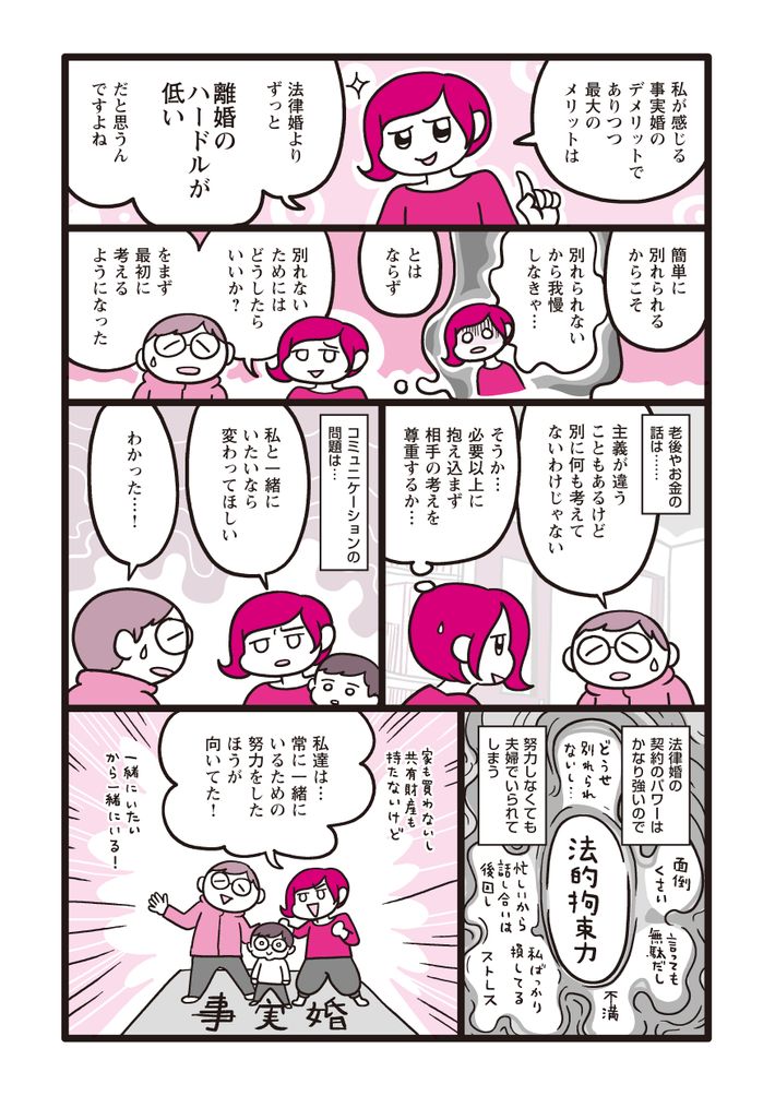 水谷さるころ,事実婚,夫婦別姓