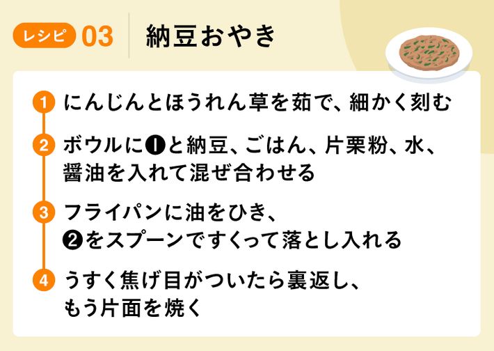 納豆おやきの作り方