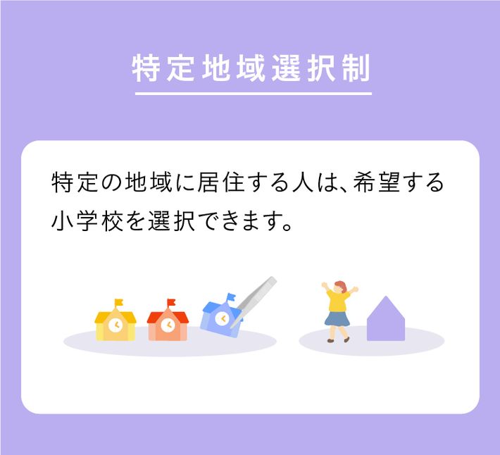 特定地域選択制